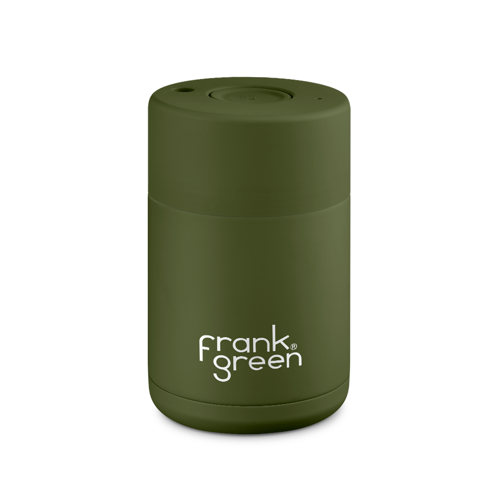 Frank Green Ceramic 230 ml nerezový - khaki