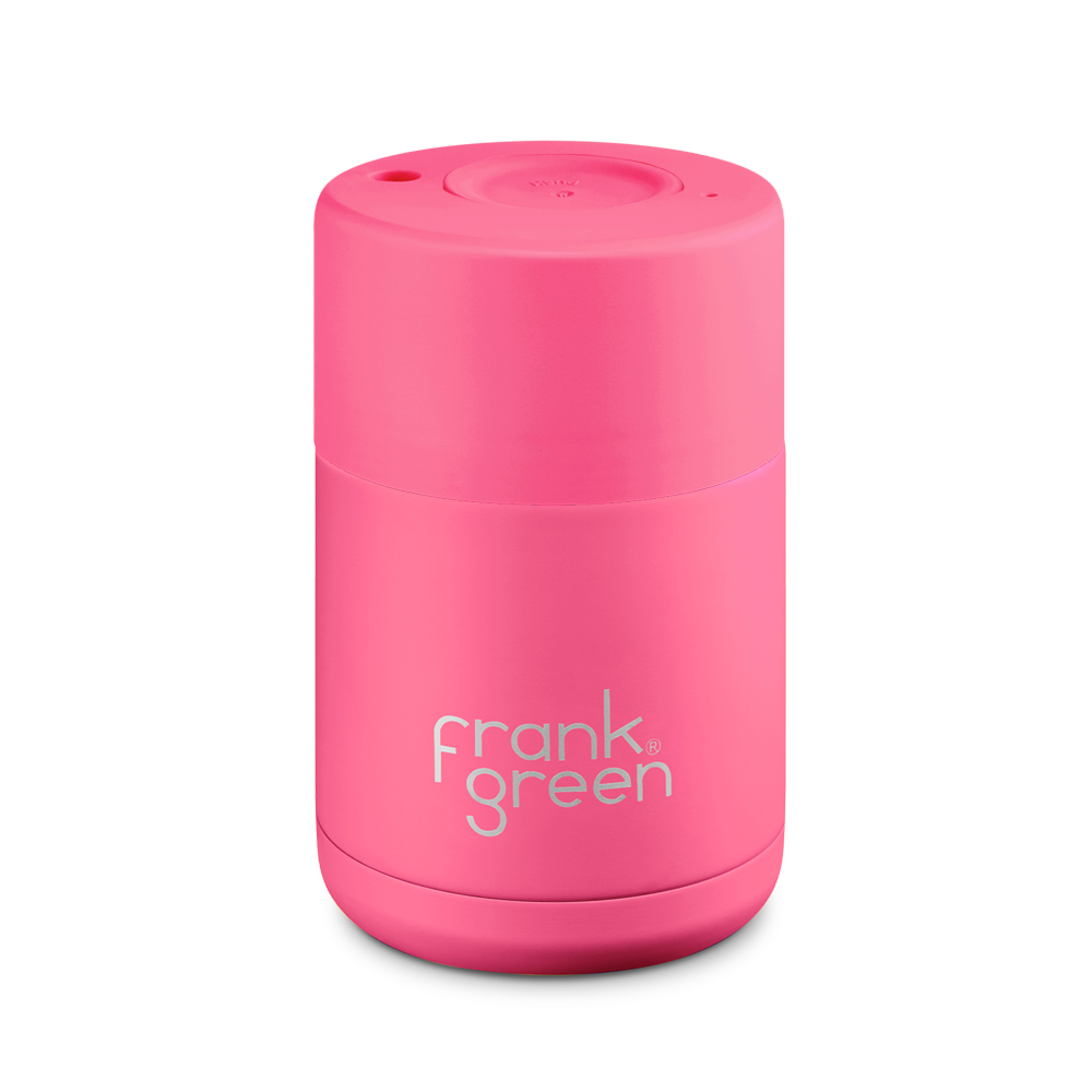 Frank Green Ceramic 230 ml nerezový - neon pink