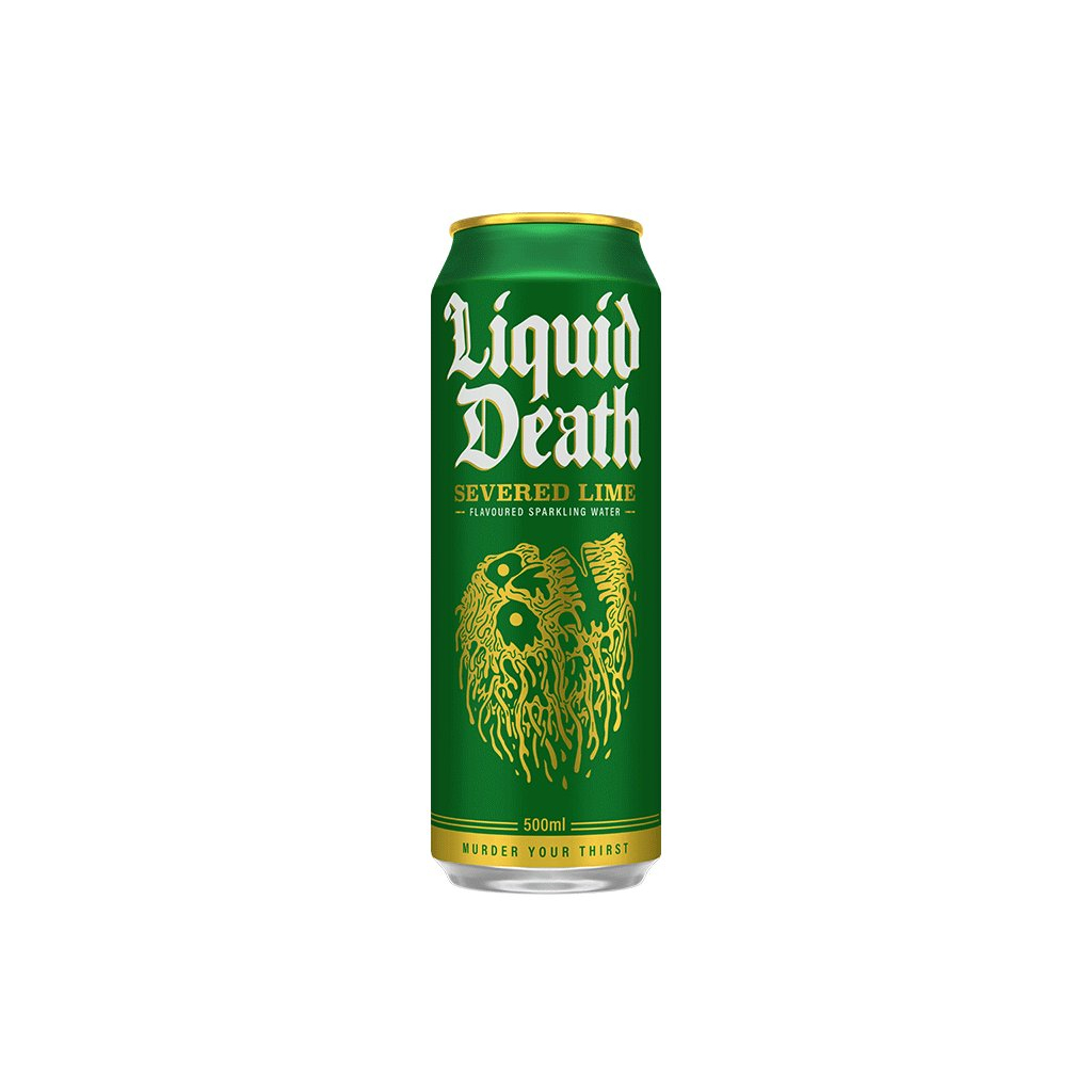 Liquid Death - Perlivá voda - Severed Lime -  500ml