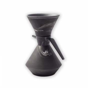 Fóbe CANO Ceramic Coffee Dripper — black stone edition