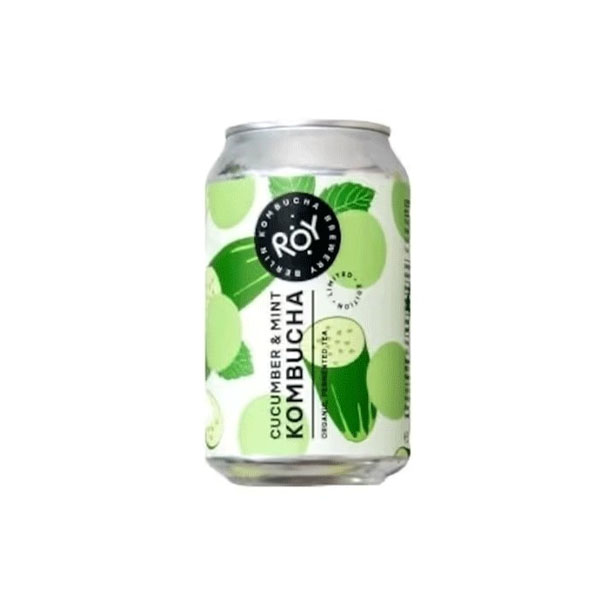 Roy Kombucha BIO - okurka a máta 330ml