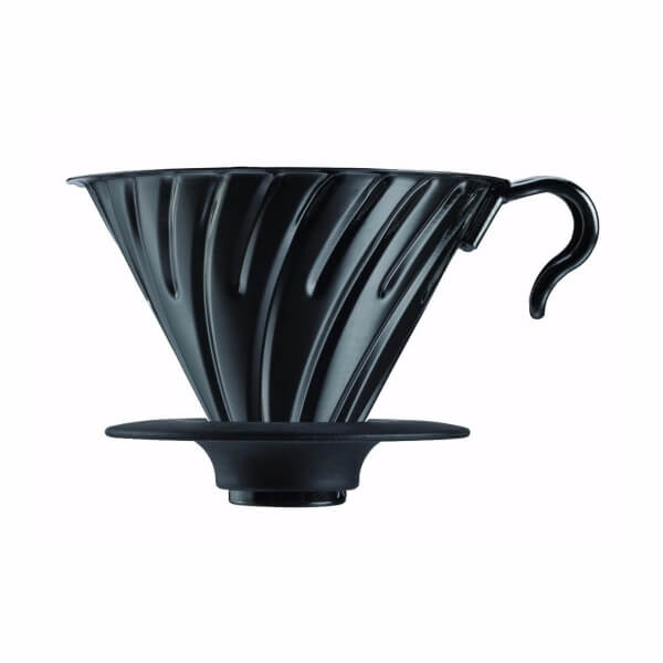 Dripper Hario V60-02 - černý ocelový