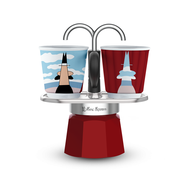 Bialetti Set Mini Express Magritte - moka konvička