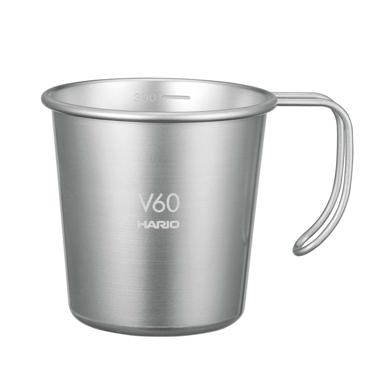 Hario Outdoor V60 Metal Stacking Mug - cestovní hrnek - 320ml