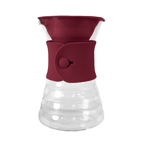 Hario V60 Drip Decanter (VDD-02CR-BB) - červený