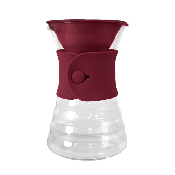 Hario V60 Drip Decanter (VDD-02CR-BB) - červený