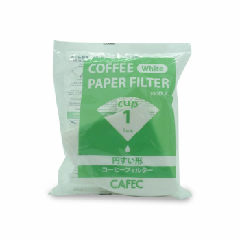 Cafec CC1 Papírové filtry vel. 01 - 100 ks