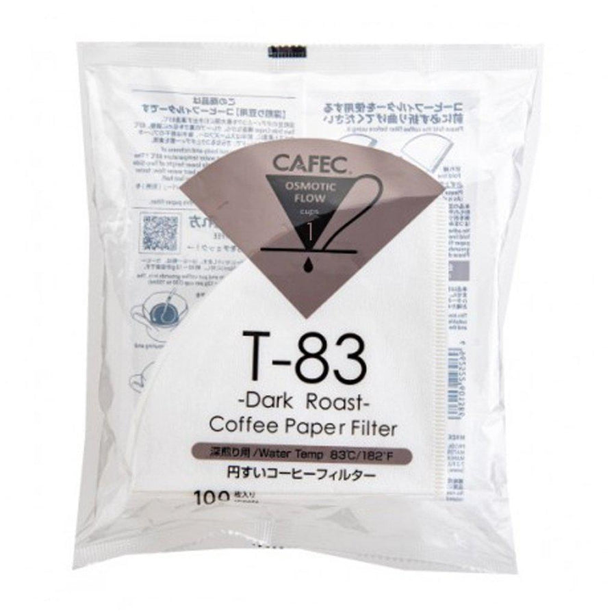 Cafec Dark Roast Papírové filtry vel. 1 - 100 ks