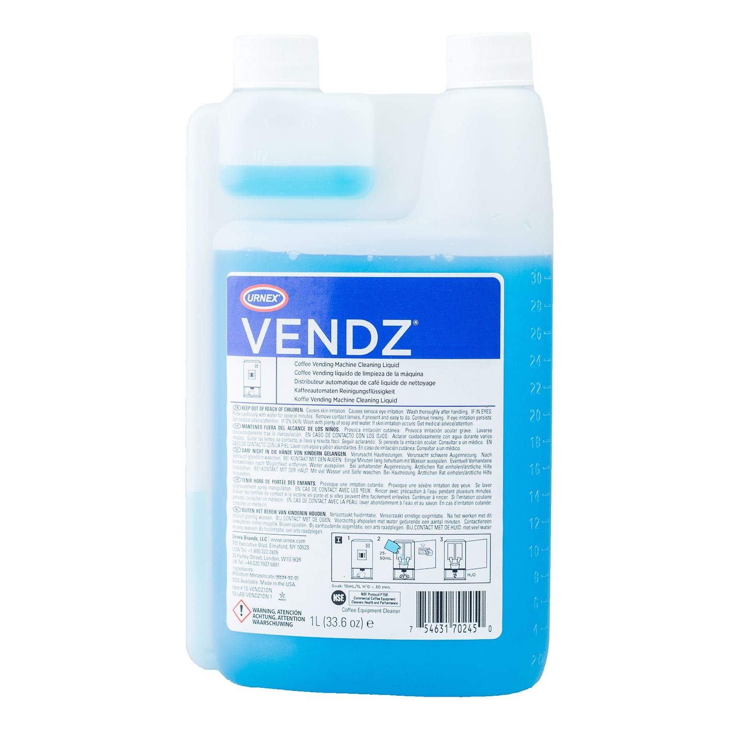 Urnex Vendz čistící prostředek - 1000 ml