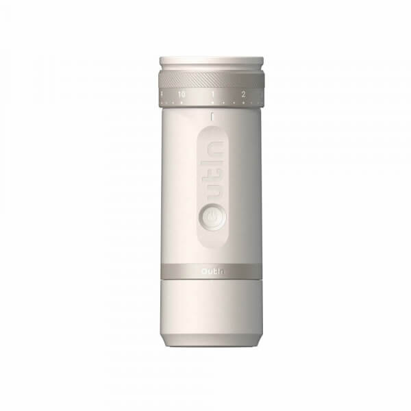 Outin Fino Portable Electric Espresso Coffee Grinder – elektrický mlýnek - White 