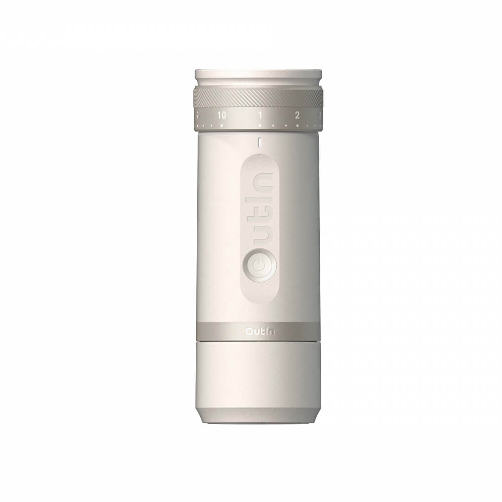 Outin Fino Portable Electric Espresso Coffee Grinder – elektrický mlýnek - White 