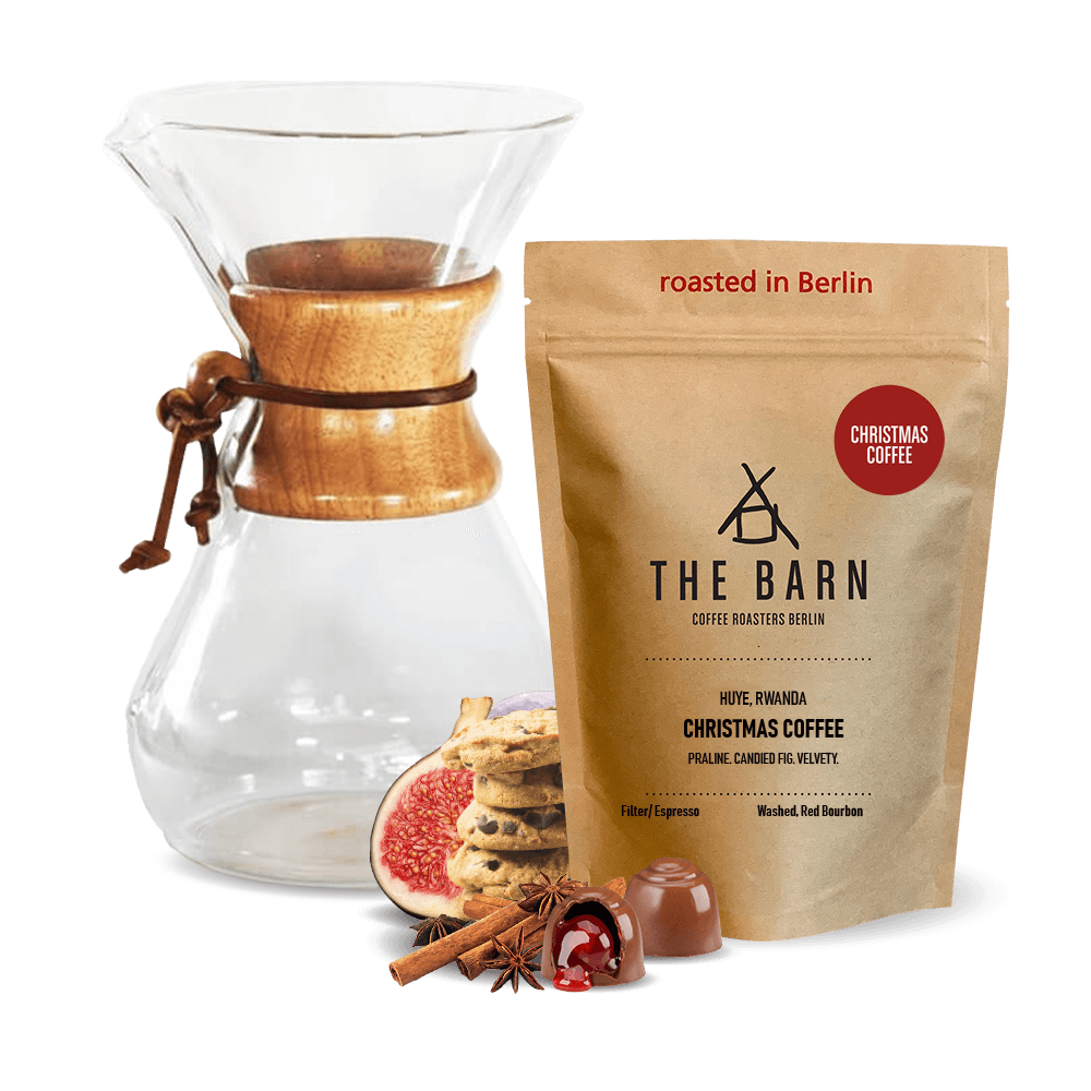 The Barn Christmas coffee Chemex Set