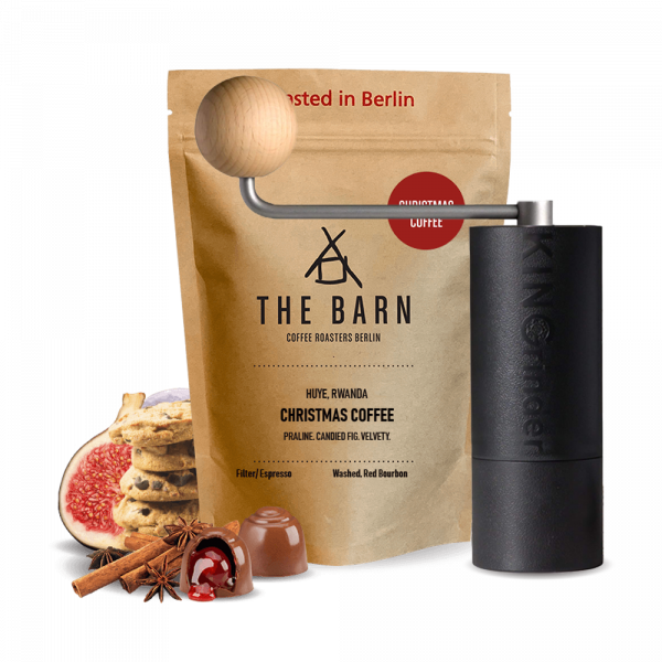 The Barn Christmas coffee KinGrinder P2 Set