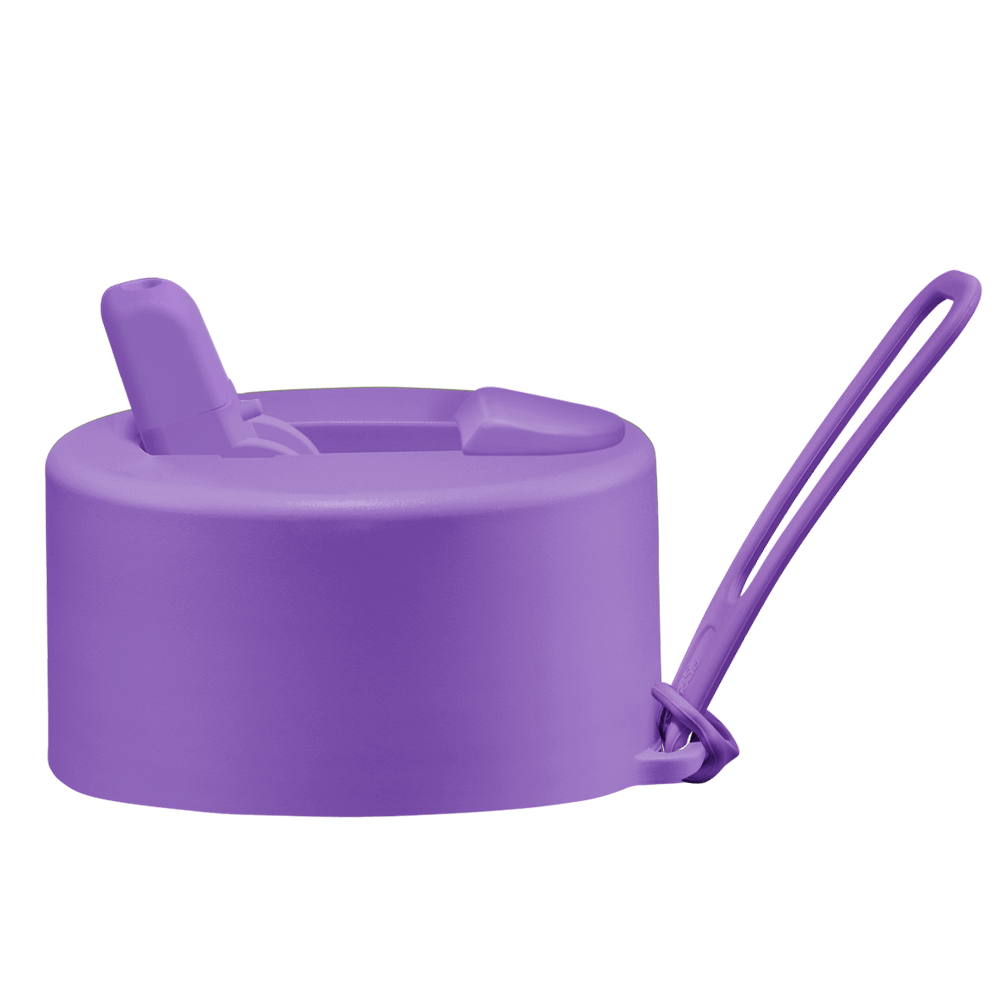 ZÁNOVNÍ - Frank Green Flip Straw Lid - náhradní víčko s řemínkem - cosmic purple