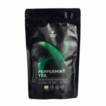 Rocket Bean PEPPERMINT TEA - pyramidový čaj - 50 x 2g