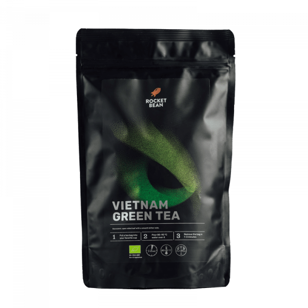 Rocket Bean VIETNAM GREEN TEA - pyramidový čaj - 50 x 2g