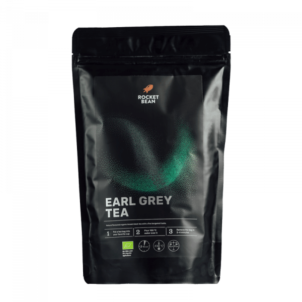 Rocket Bean EARL GREY TEA - pyramidový čaj - 50 x 2g