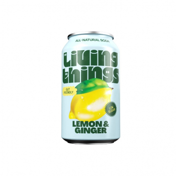 Living Things - Lemon Ginger - 330ml