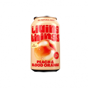 Living Things - Peach Blood Orange - 330ml