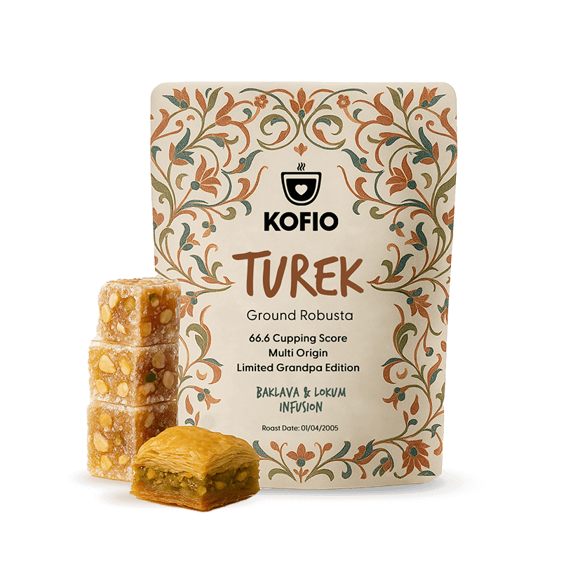 Výběrová káva Kofio Turek