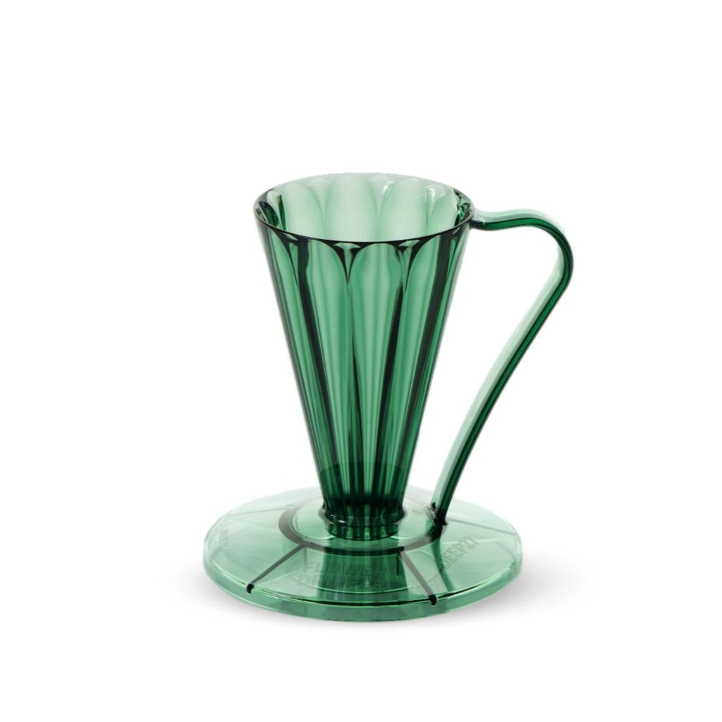 Cafec Flower Dripper Deep 27 - Dark Green