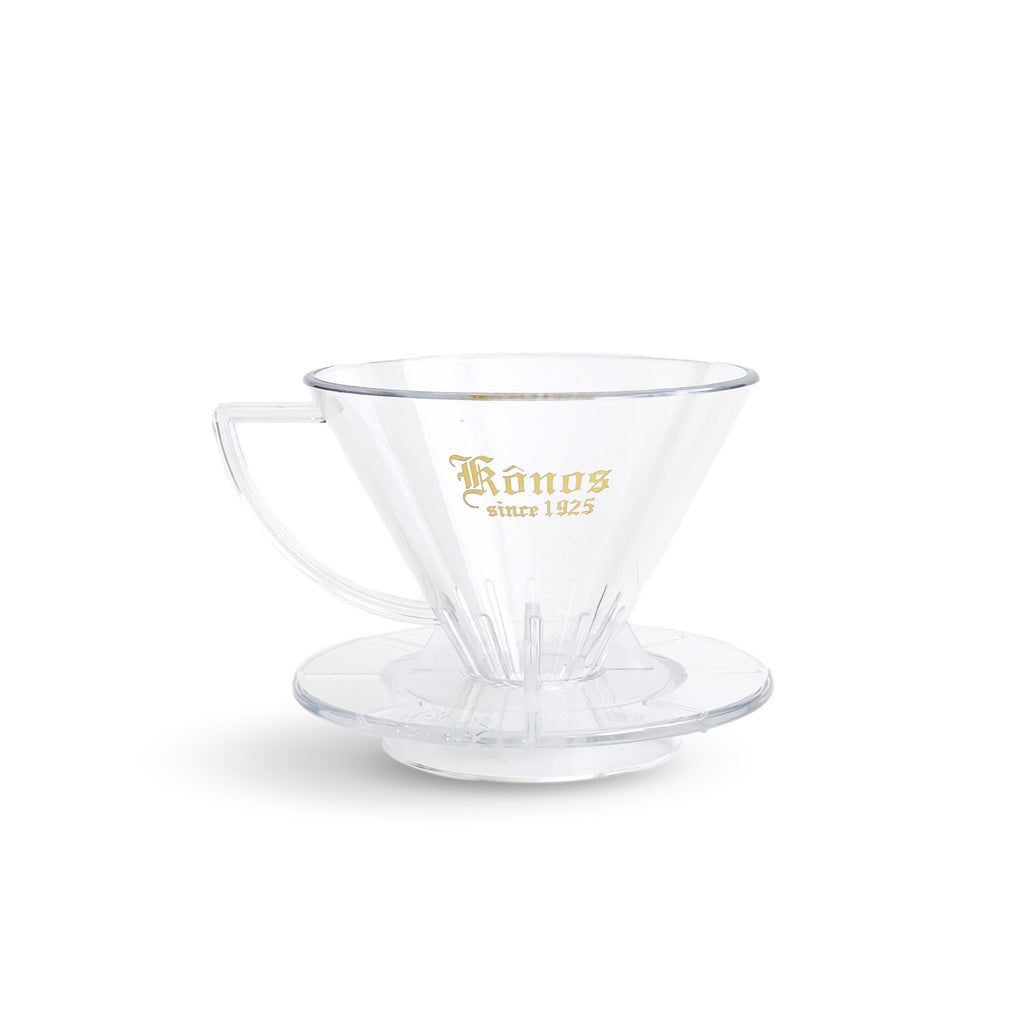 Kōno Dripper Cup 1  - Clear Transparent - 90th Anniversary (3rd Edition)