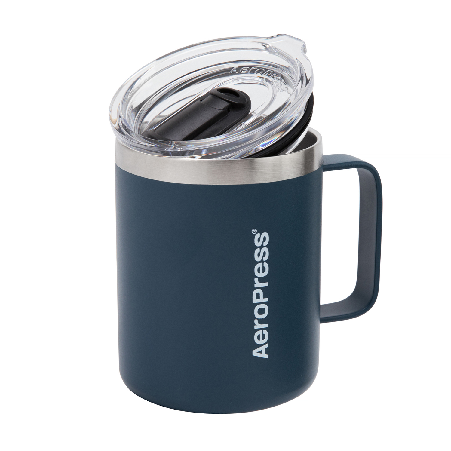 AeroPress cestovní hrnek 350 ml - modrý