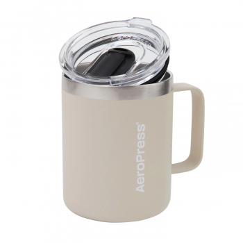AeroPress cestovní hrnek 350 ml - krémový