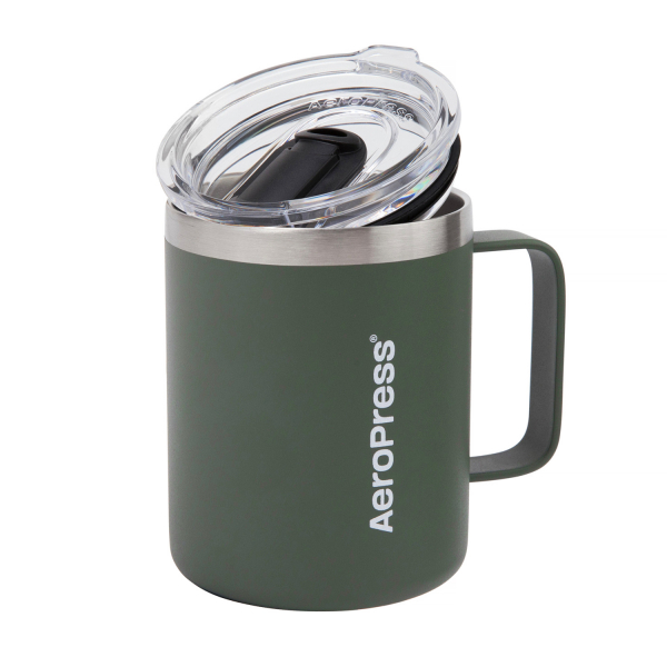 AeroPress cestovní hrnek 350 ml - zelený