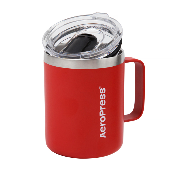 AeroPress cestovní hrnek 350 ml - červený