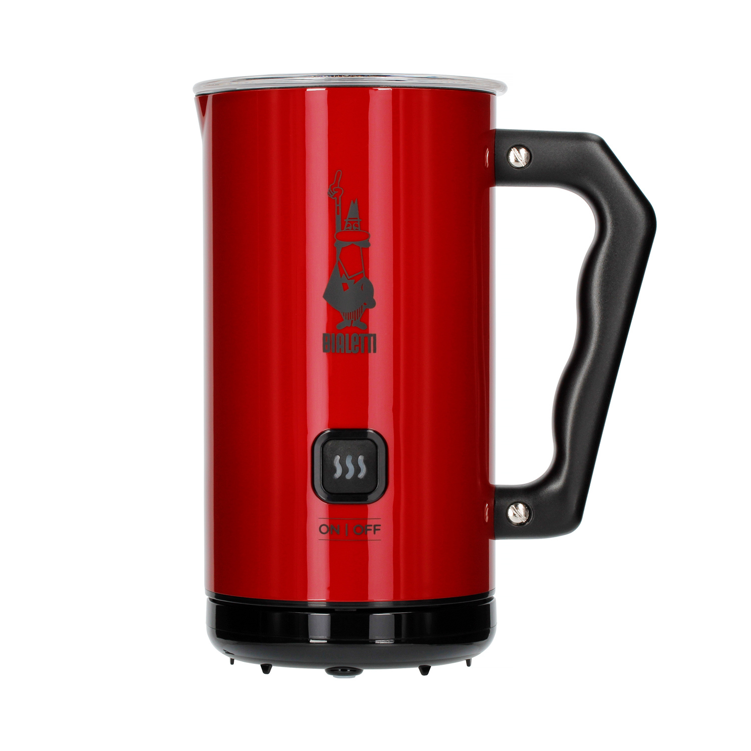 Bialetti elektrický napěňovač mléka - červený