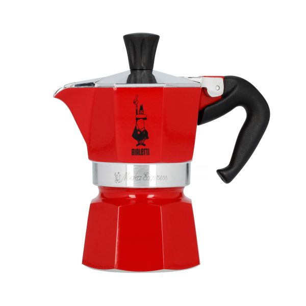 Bialetti Moka Express červená 1 šálek - moka konvice