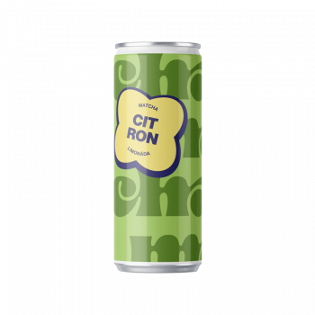 Ma-cha matcha citrón - 330ml - plechovka