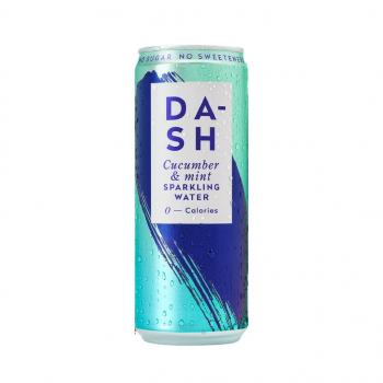 Dash Perlivá voda okurka s mátou - 330ml