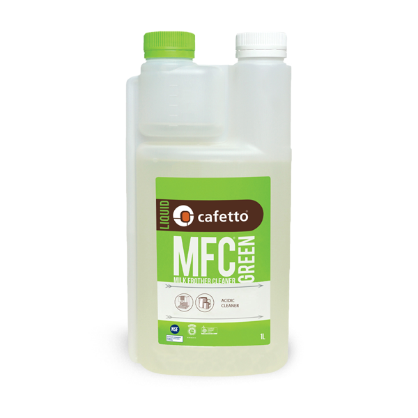 Cafetto MCF Green čistící prostředek trysky na mléko - 1L