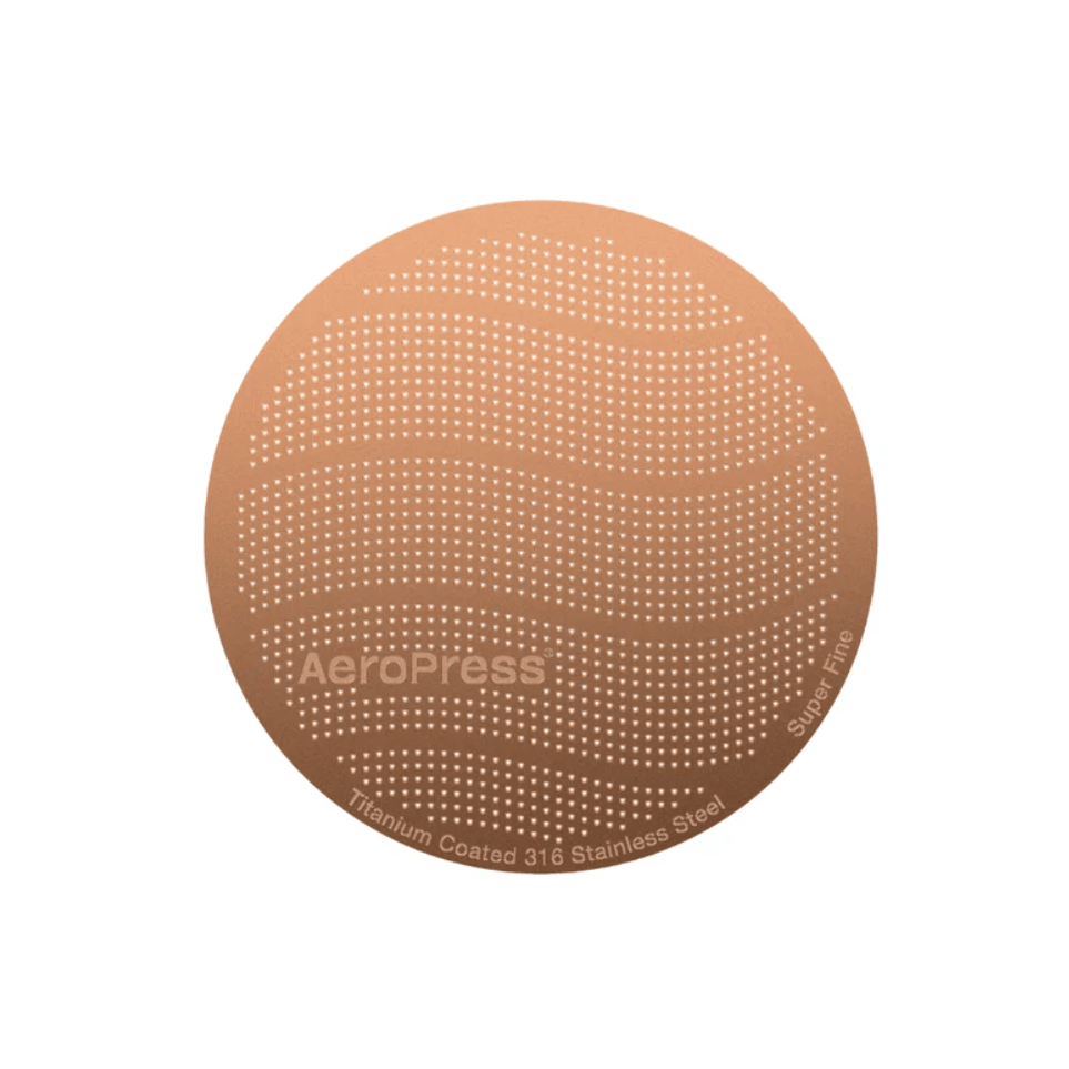 AeroPress Stainless Steel Reusable Filter - Standart  - nerezová ocel - zlatý