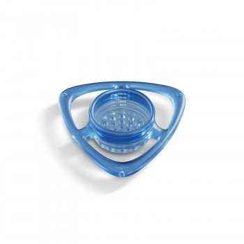 MHW-3BOMBER Rain coffee splitter - sprcha na pour over drippery - modrá