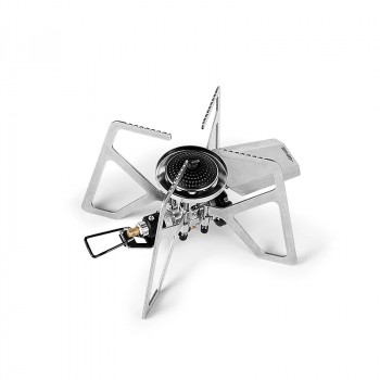 MHW-3BOMBER MET Outdoor Cassette Stove - přenosný outdoorový vařič - stříbrný