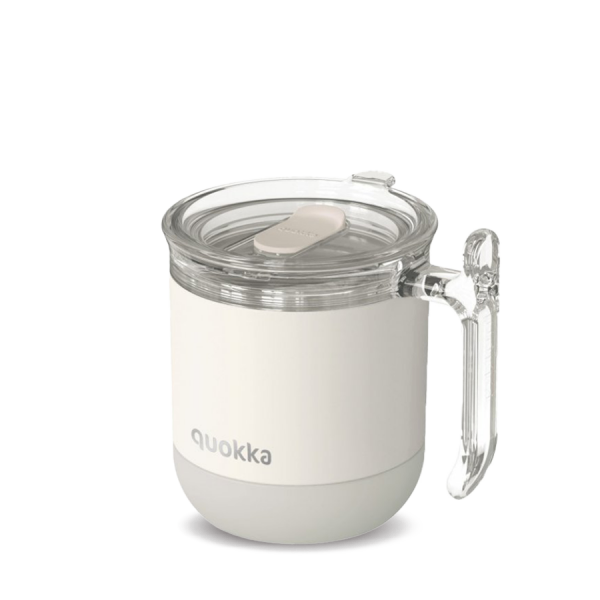 Quokka Wave Smartgrip termohrnek - 260ml - Ivory