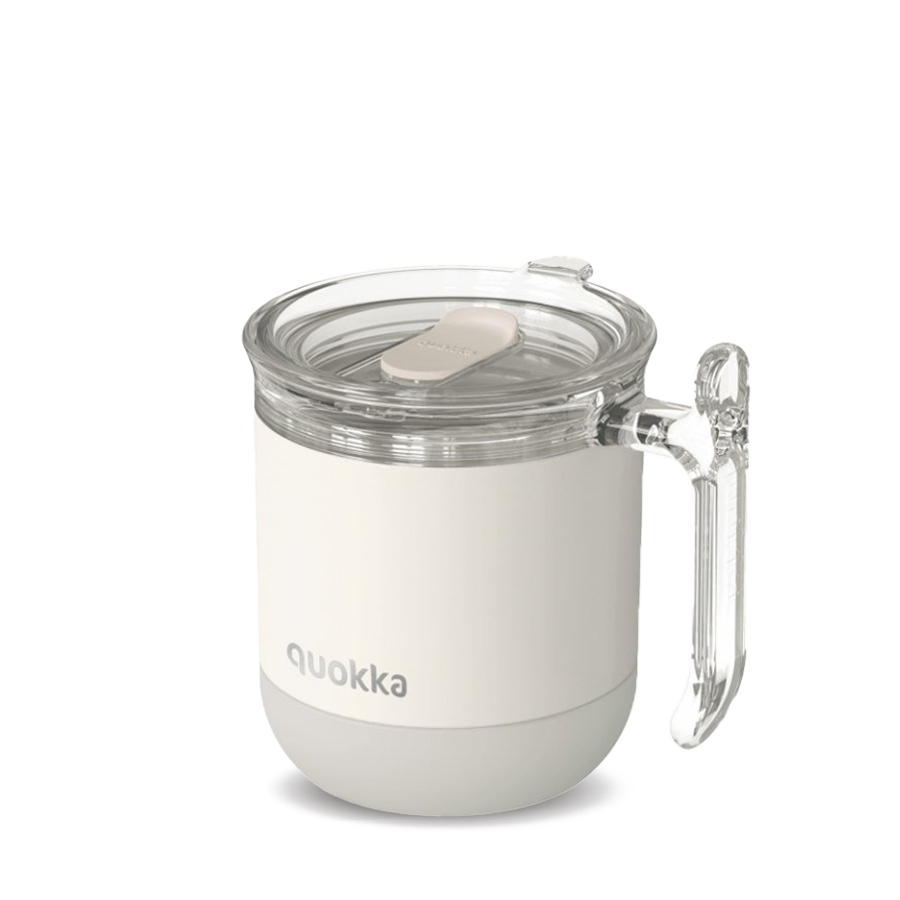 Quokka Wave Smartgrip termohrnek - 260ml - Ivory