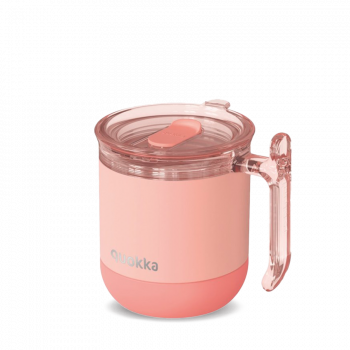 Quokka Wave Smartgrip termohrnek - 260ml - Peachy Pink