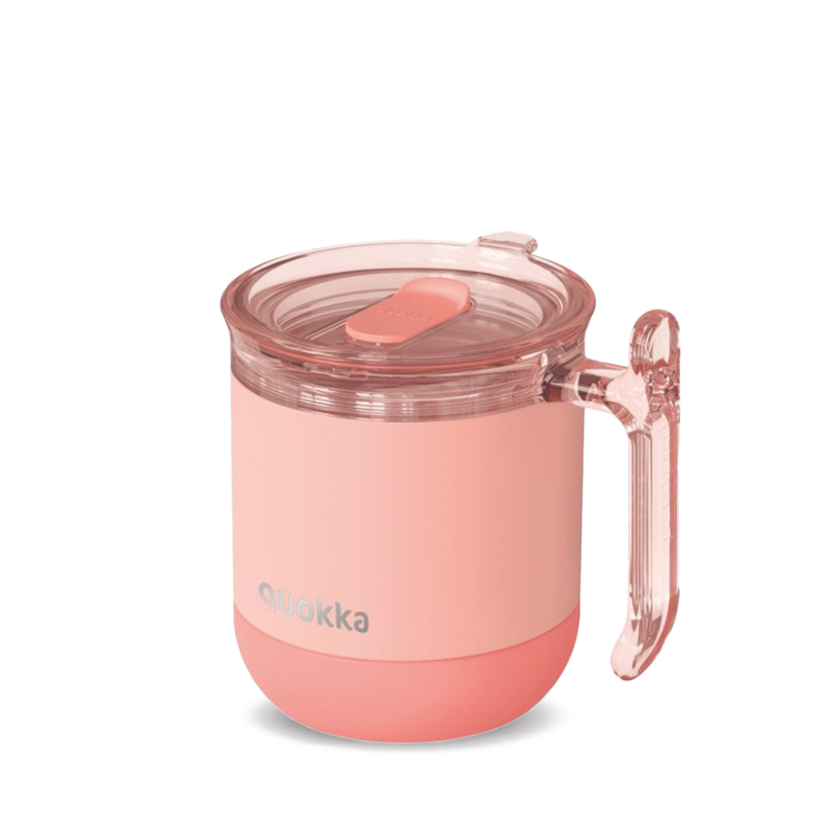 Quokka Wave Smartgrip termohrnek - 260ml - Peachy Pink