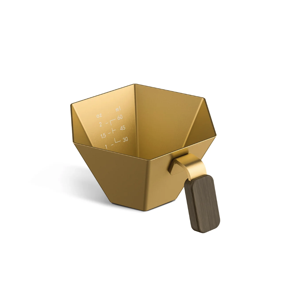 MHW-3BOMBER Prism Measuring Cup - odměrka na kávu - 100ml - yellow