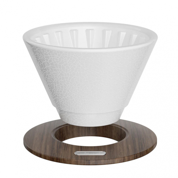 MHW-3BOMBER Meteor Coffee Dripper - Satin White