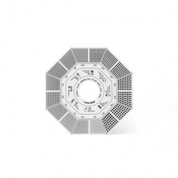 MHW-3BOMBER Karta na měření hrubosti kávy