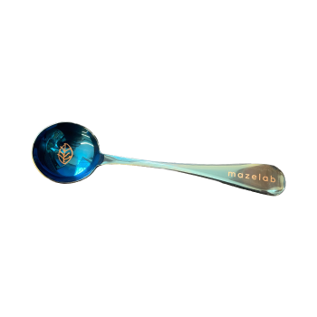 Mazelab Cupping spoon - degustační lžíce - polished blue