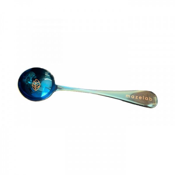 Mazelab Cupping spoon - degustační lžíce - polished blue
