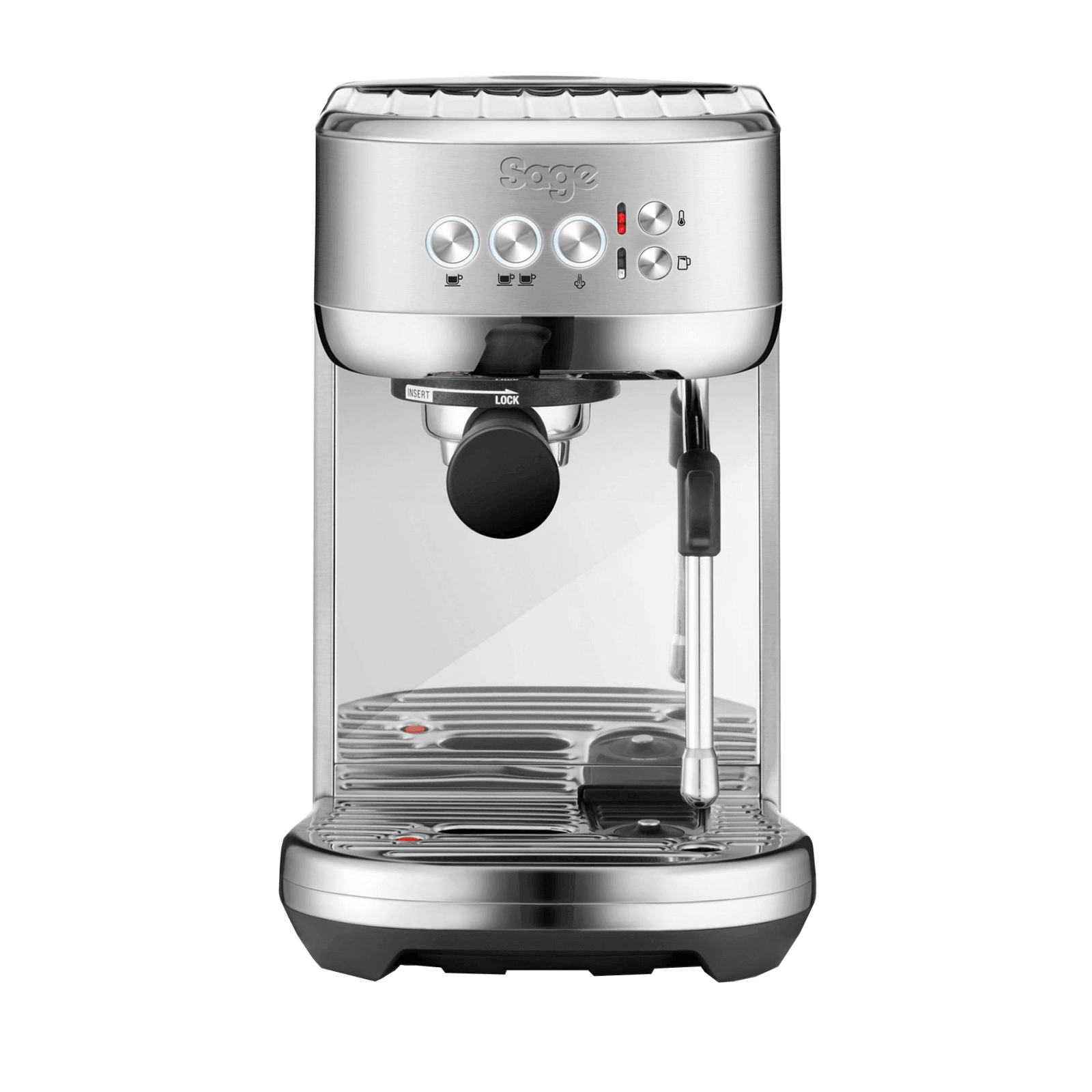 SAGE SES500BSS - THE BAMBINO™ PLUS espresso kávovar - stříbrný - POUŽITÝ