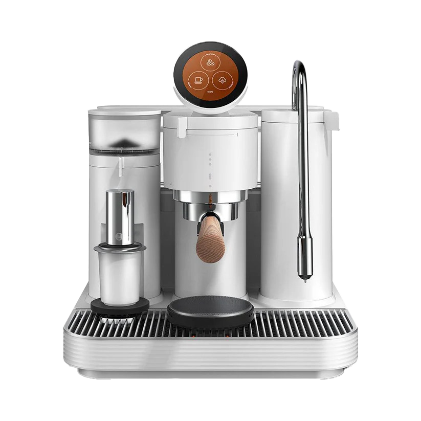 Meraki Espresso Machine - Smart espresso kávovar s digitálním dispelejem - bílý