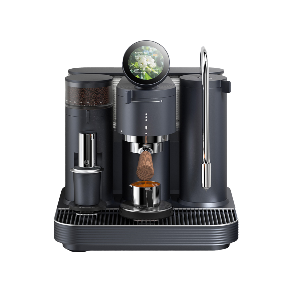 Meraki Espresso Machine - Smart espresso kávovar s digitálním dispelejem - černý